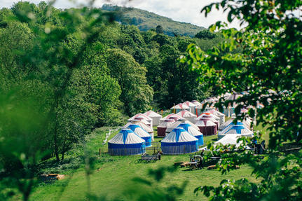 Boutique Festival yurts